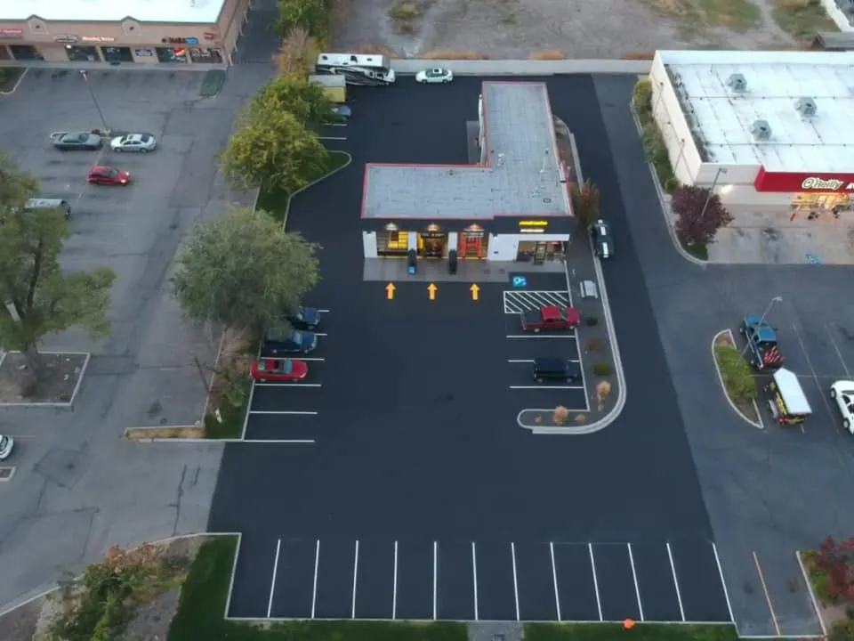 Professional Commercial Parking Lot Striping and Sealcoating in Idaho