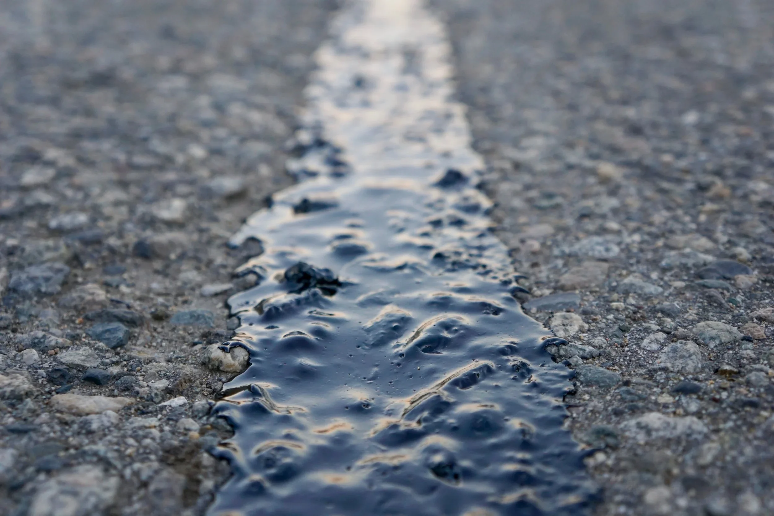Crack filling for a clean and protected asphalt finish