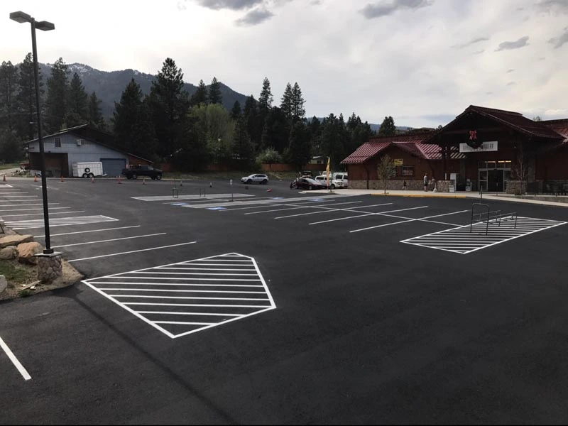 Professional ADA Compliant Parking Lot Striping and Sealcoating