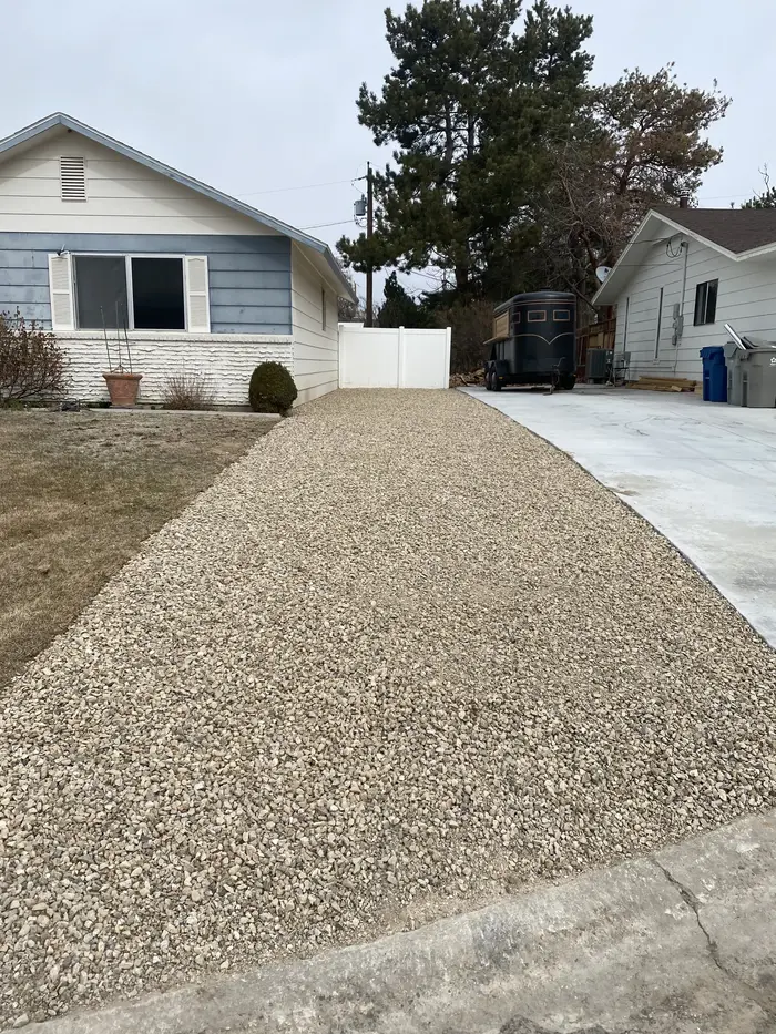 Residential Gravel Driveway Extension and Sub-Base Preparation