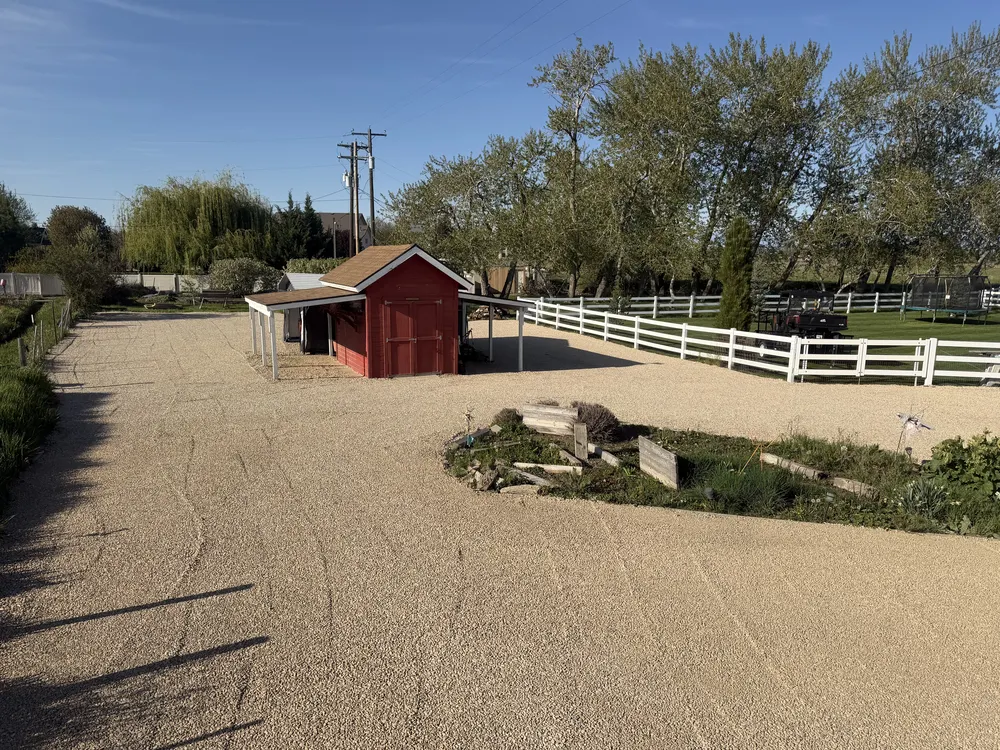 Crushed Rock Installation in Meridian, Idaho by Superior Striping